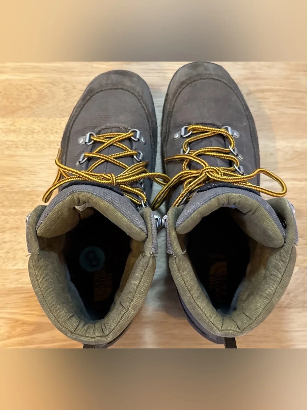 North Face Back To Berkeley Mid Hiking Sports Boot Sneaker Mens Size 8 READ DESC